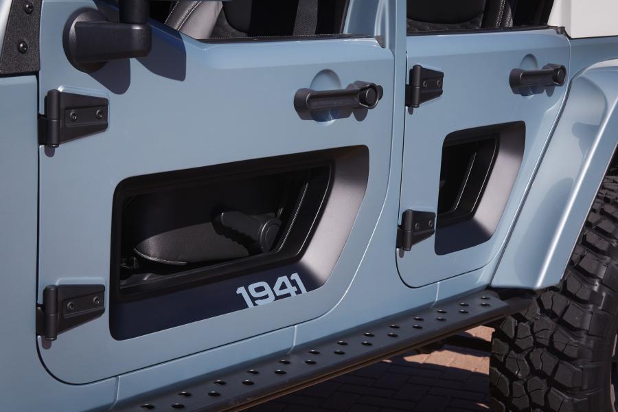 Детали экстерьера Jeep Switchback Concept (JK) 2017 года  (фото 6 из 20)